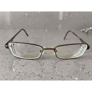 GEOFFREY BEENE EYEGLASSES FRAMES ONLY Style OPERA BRN brown 51-18-135 full rim